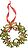Decorazione per l'albero di Natale Winter Collage Accessoires corona di fiori