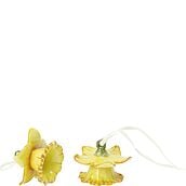 Dekorace na zavěšení Mini Flower Bells narcisy 2 ks