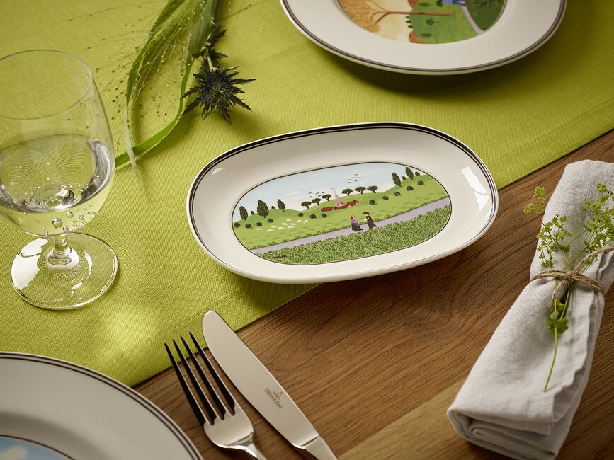 Design Naif Assiette pour apéritif, 20 cm