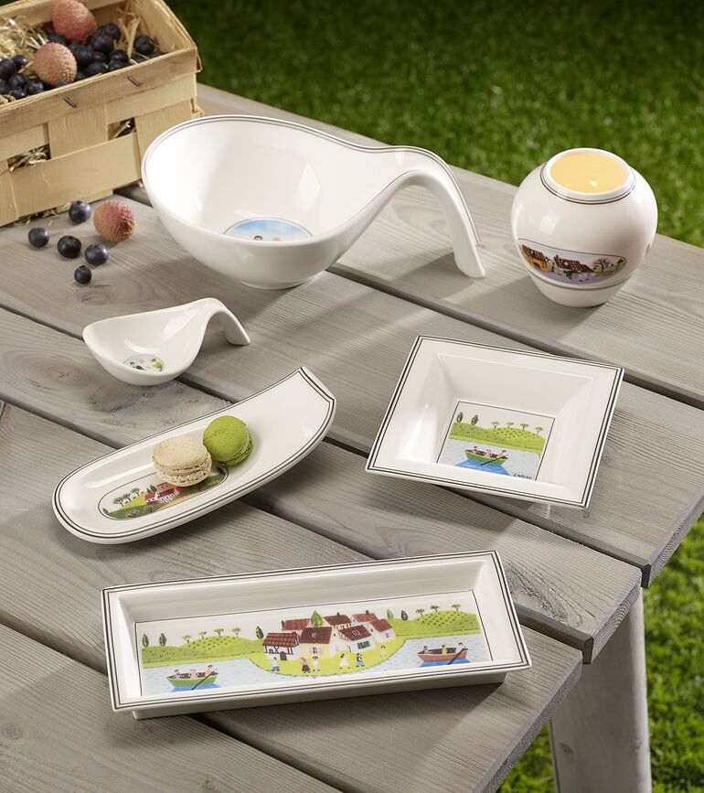 Design Naif Gifts Πιατέλα ορθογώνια, 24 cm