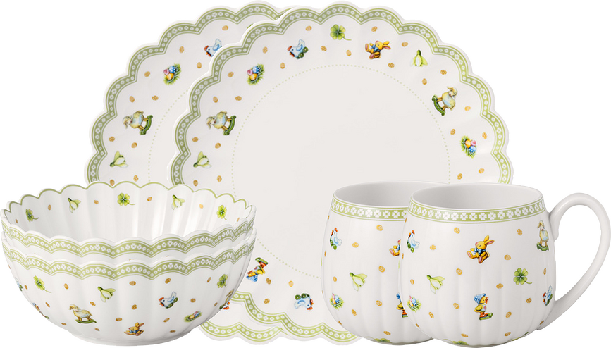 Easter Delight Set za doručak za dvoje 6 dijelova