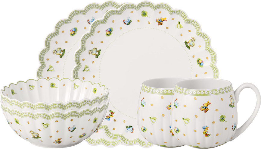 Easter Delight Set za zajtrk za dva, 6-delni