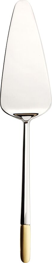 Ella Lopatica za torto, delno pozlačena