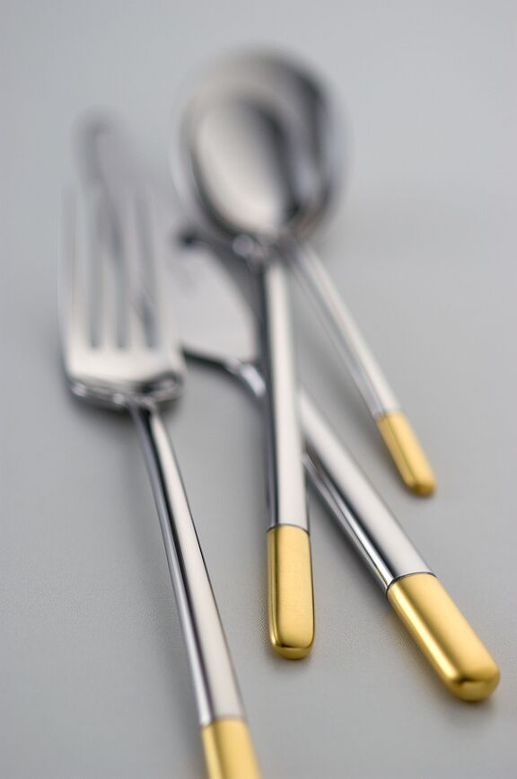 Ella Μαχαιροπίρουνα με μερική επίχρυση, 24 τμχ