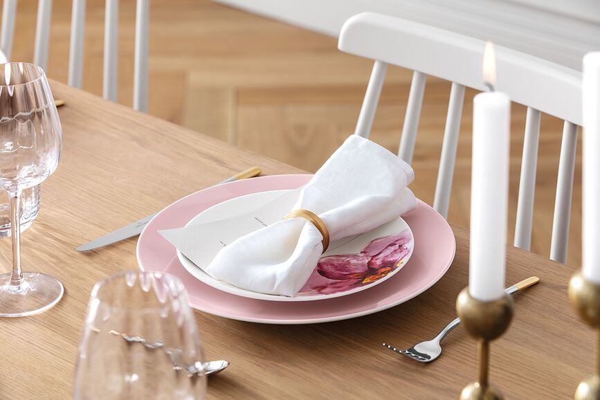 Ella Pribor za Jelo s djelomičnom pozlatom Set od 113 dijelova