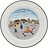 Farfurie pentru prânz Design Naif Poultry Farm 27 cm