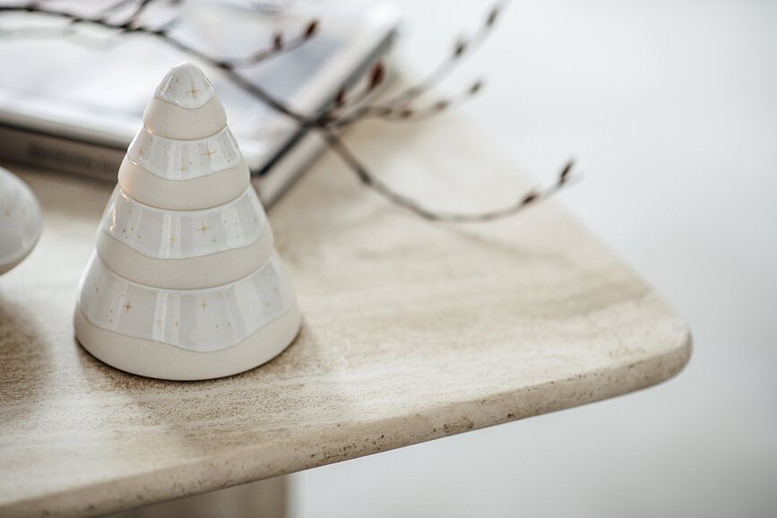 Figura navideña Winter Glow, árbol de Navidad