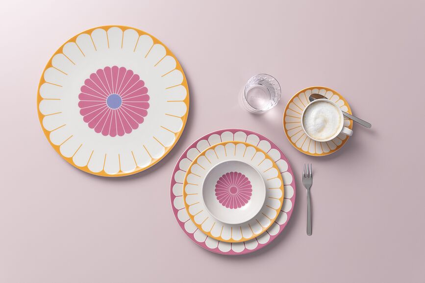 Fleur Soleil Assiette Plate 26,6 cm