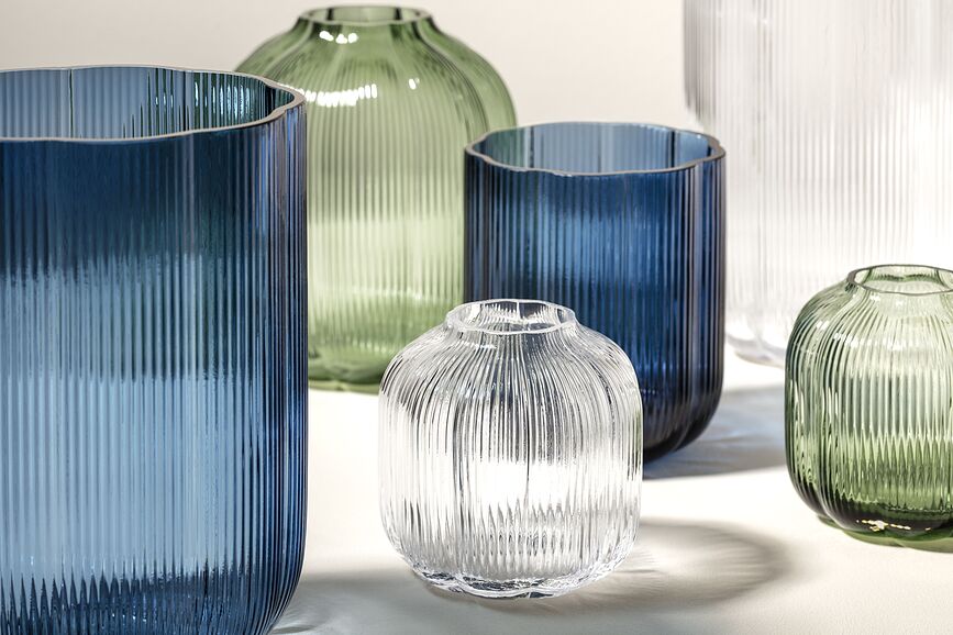 Fleur Βάζο, 11 cm, διαφανές