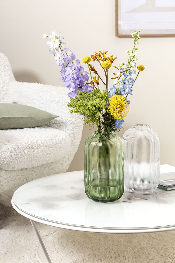 Fleur Βάζο, 28 cm, πράσινο