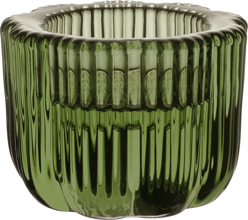 Fleur Bougeoir réversible, vert