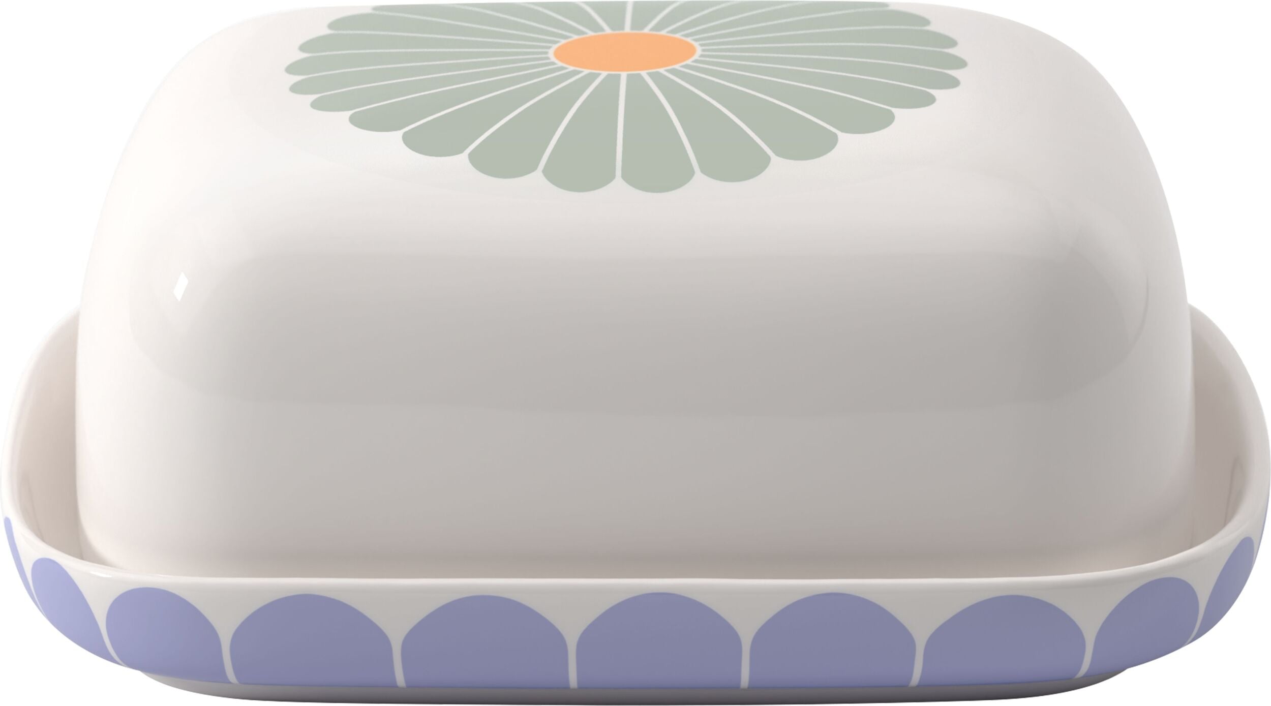 VILLEROY & BOCH Butterdose 14,8x12cm FLEUR Couler multicolore