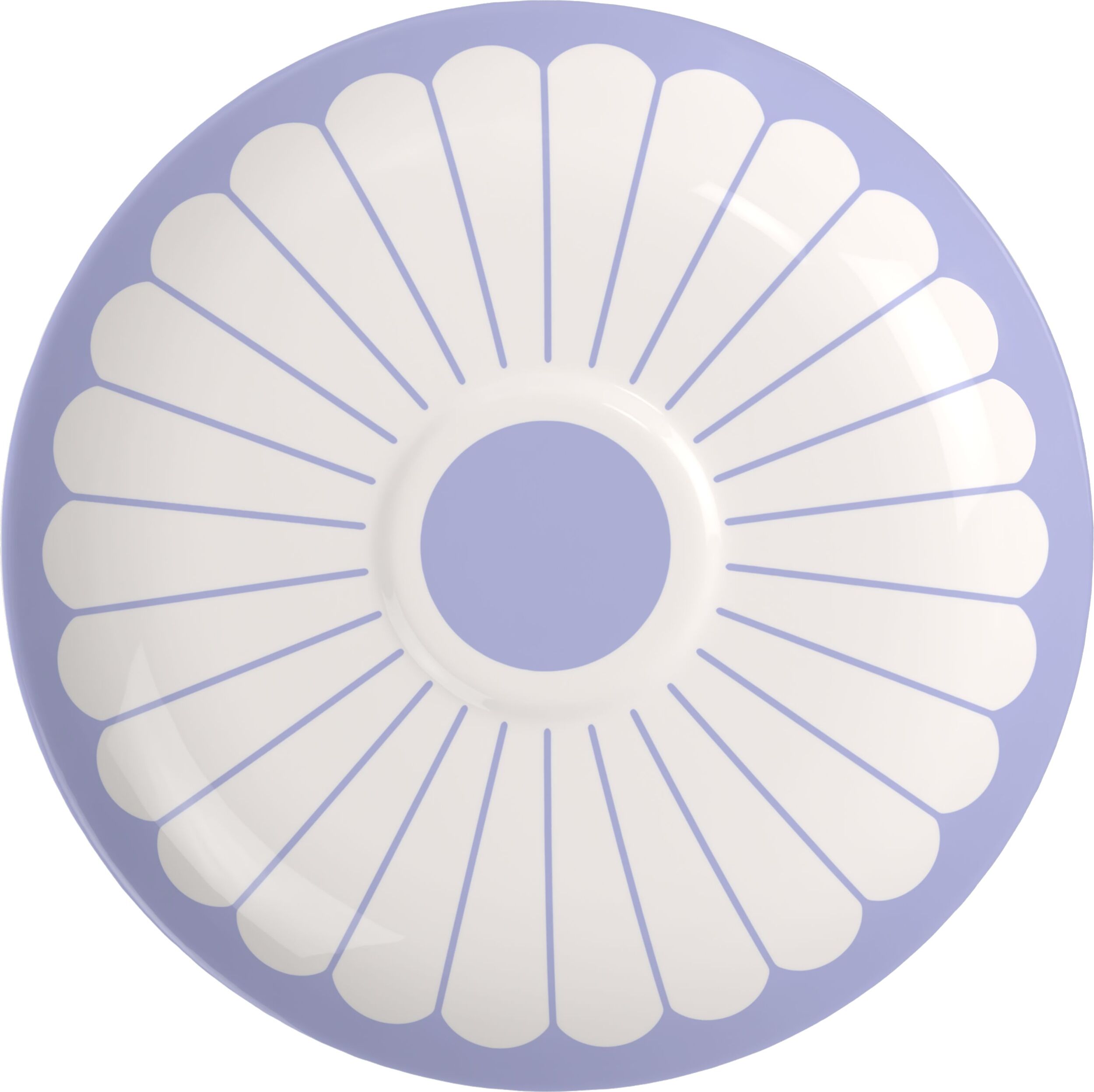 Fleur Cappuccinotassenuntertasse, Bleu