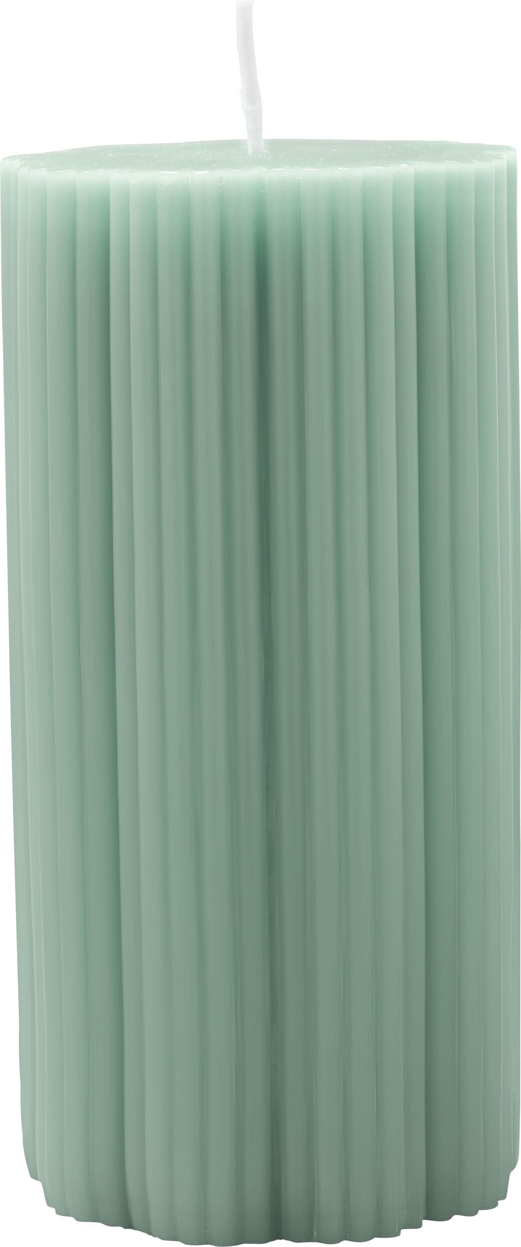 Fleur Kerze Grün 15 cm