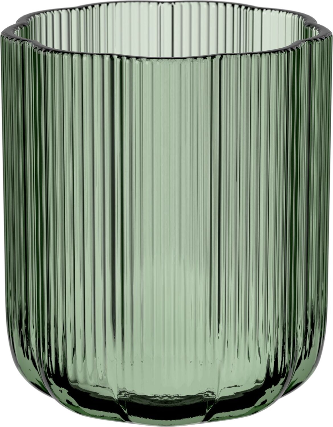 Fleur Vase 15 cm grün