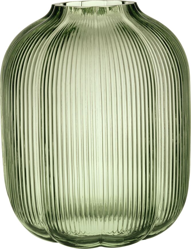 Fleur vase 19 cm, grøn