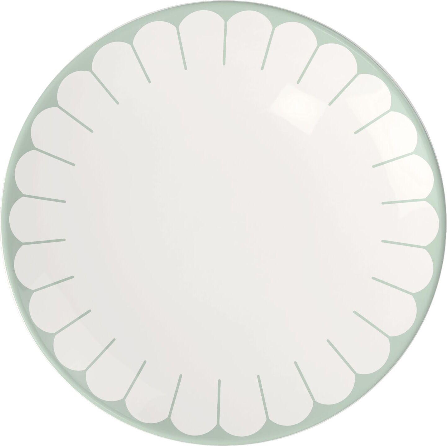 Fleur Vert Frühstücksteller 21,2 cm