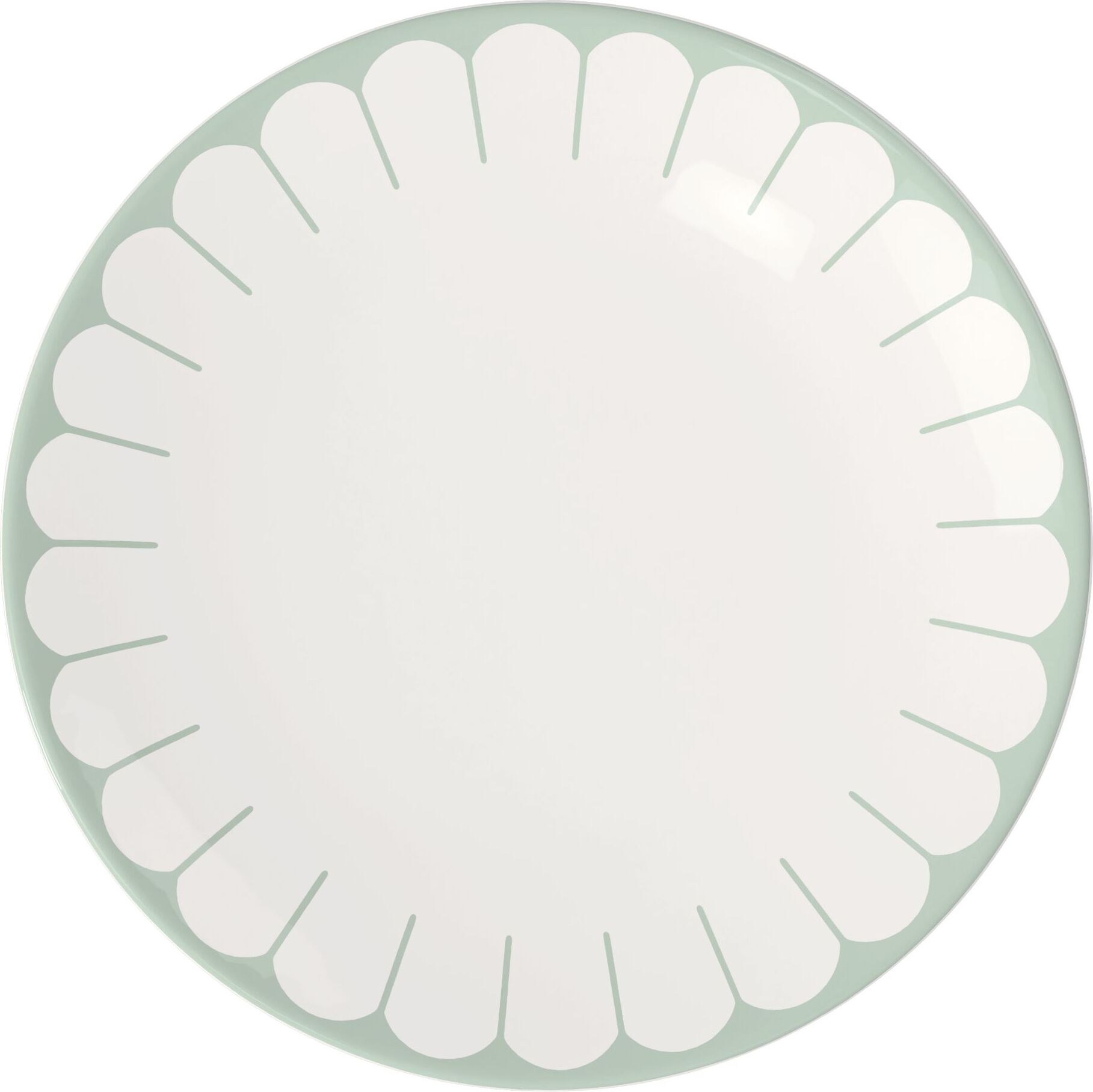 Fleur Vert Teller für Mittagsgerichte 26,6 cm