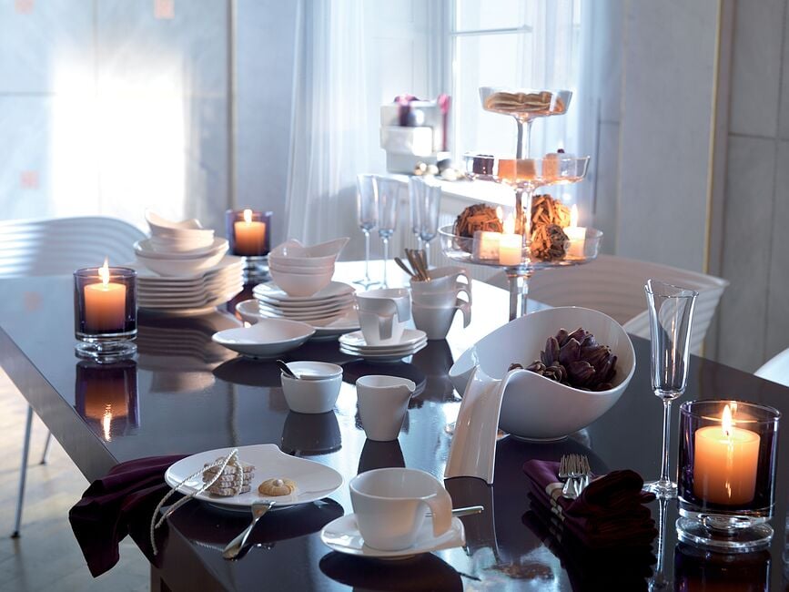 Flow Krožnik za zajtrk, 22 x 23 cm