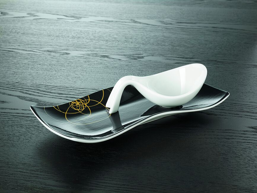 Flow Μπολ για σνακ, με λαβή, 450 ml