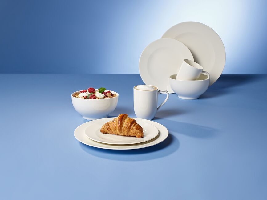 For Me Set d'Assiettes plates et creuses, Set 8 pièces