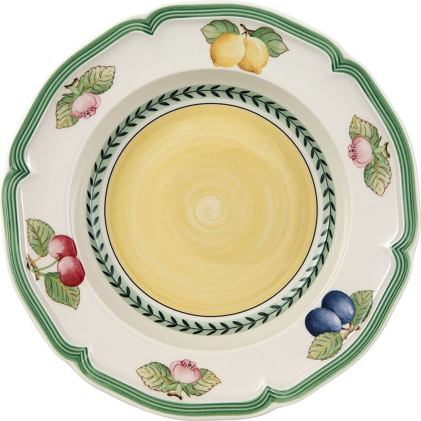 French Garden Fleurence Assiette Creuse, 23 cm