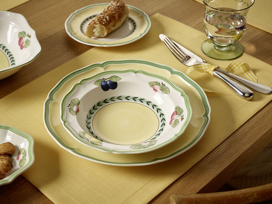 French Garden Fleurence Assiette Creuse, 23 cm