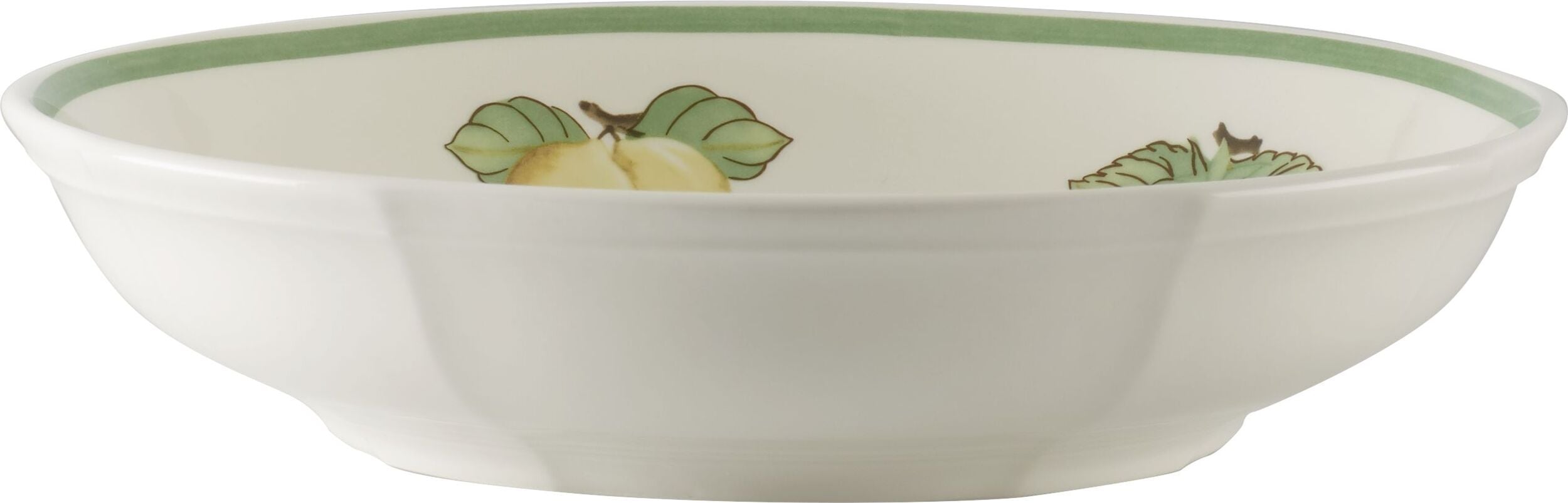 Ovale Servierplatten French Garden Fleurence Schale 23, 5 Cm Flach