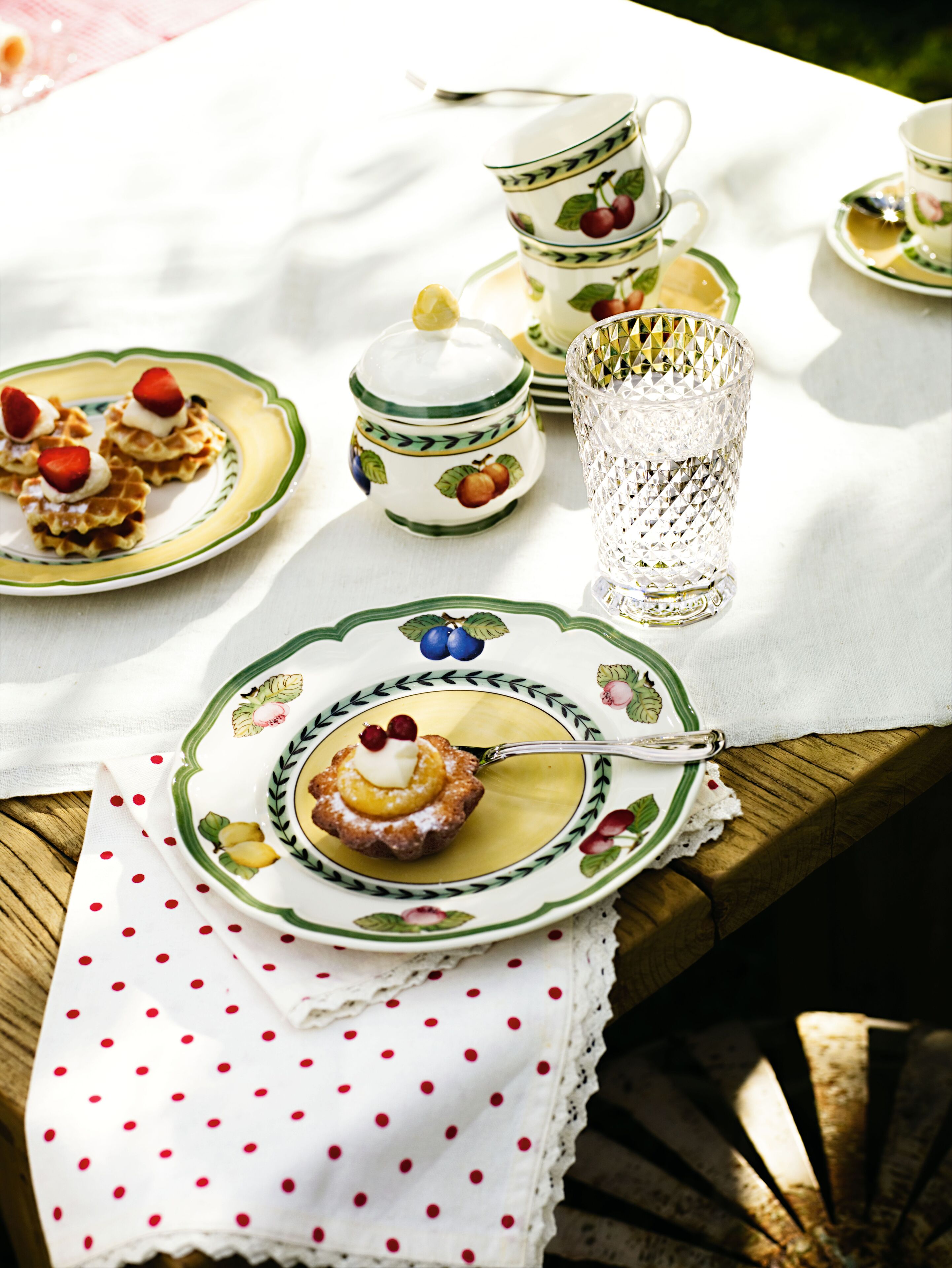 Villeroy & Boch French Garden Vienne Breakfast Plate, 21 Cm, Premium
