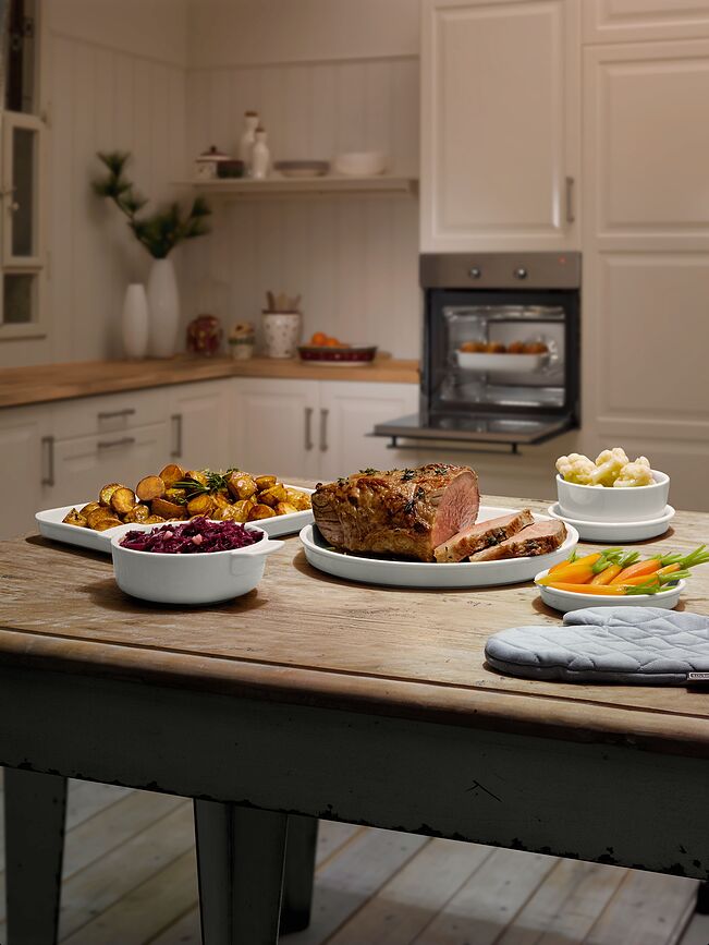 Fuente para Horno Clever Cooking, redonda, talla S