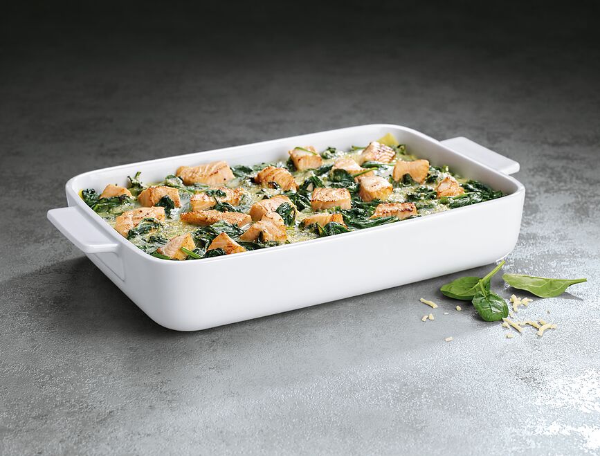 Fuente de Horno Clever Cooking, resistente al calor, talla L