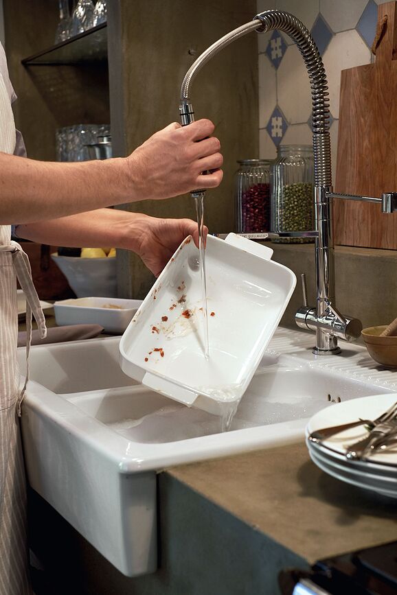 Fuente de Horno Clever Cooking, resistente al calor, talla L