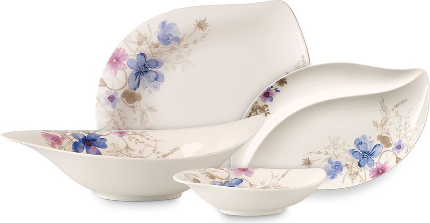 Fuente Mariefleur Gris Serve & Salad, 34 cm