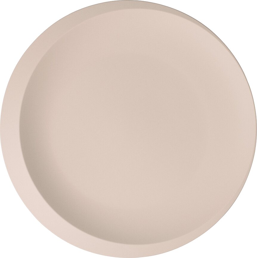 Fuente para servir NewMoon, 37 cm, beige