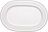 Gray Pearl Platte 35 cm oval