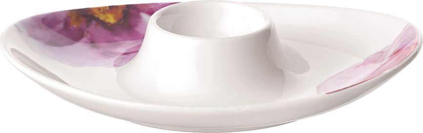 Huevera Rose Garden, de porcelana, decorativa