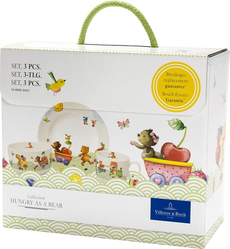 Hungry as a Bear Set Posuđa dječji Set od 3 dijela