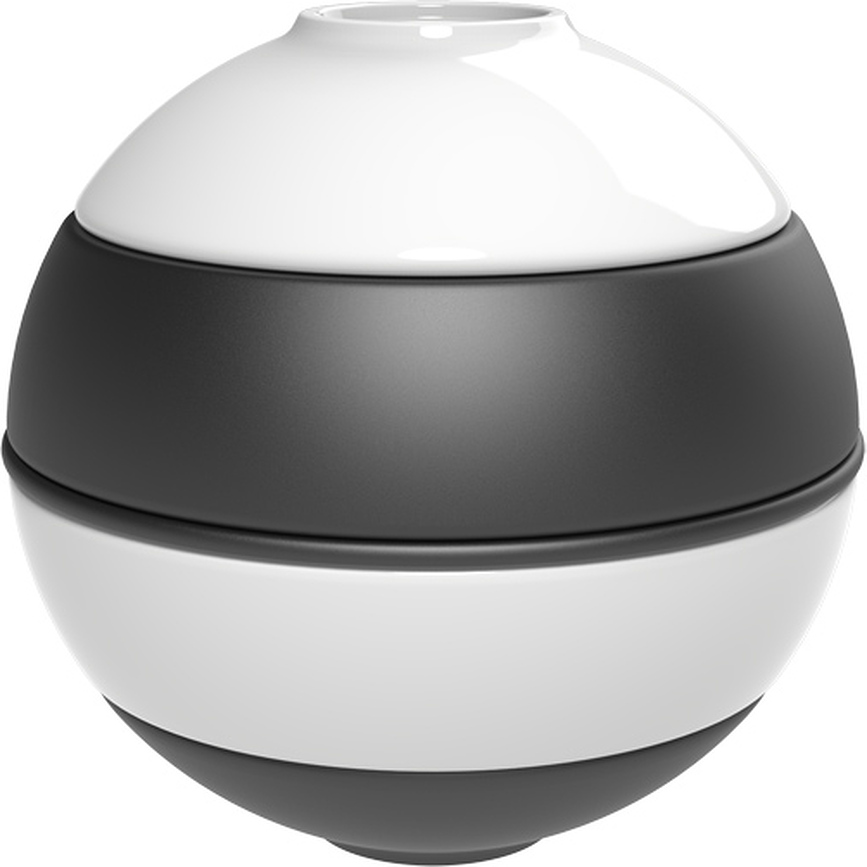 Iconic La Petite Boule Posuđe crno-bijelo Set od 5 dijelova