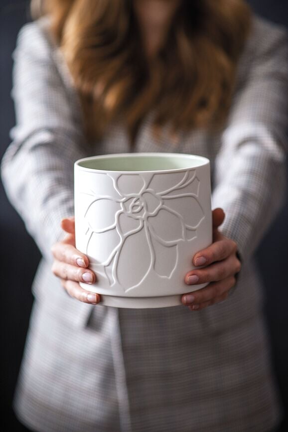 It's My Home Socculente Mineral Ukrasna Tegla 14 cm