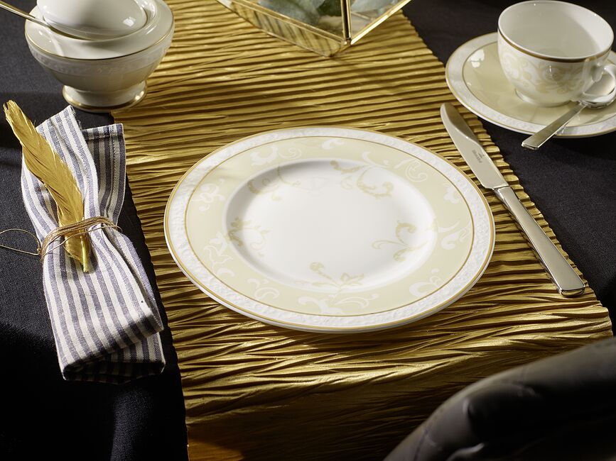 Ivoire Assiette à Déjeuner, 22 cm