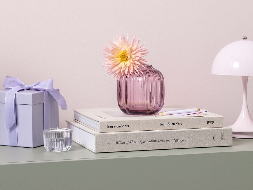 Jarrón Fleur, 11 cm, rosa