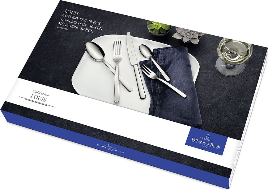 Juego de Cubiertos Louis, Set de 30 piezas