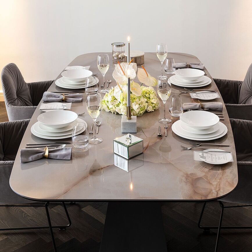 Juego de cubiertos MetroChic, Set de 70 piezas