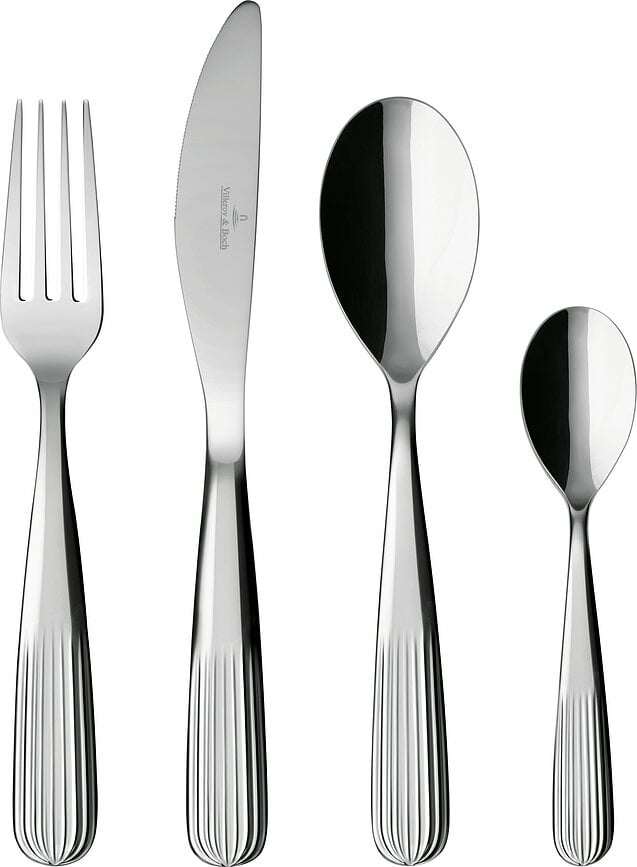 Juego de cubiertos Rose Garden, 24 piezas