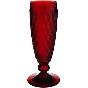 Kieliszek do szampana Boston Coloured 145 ml czerwony