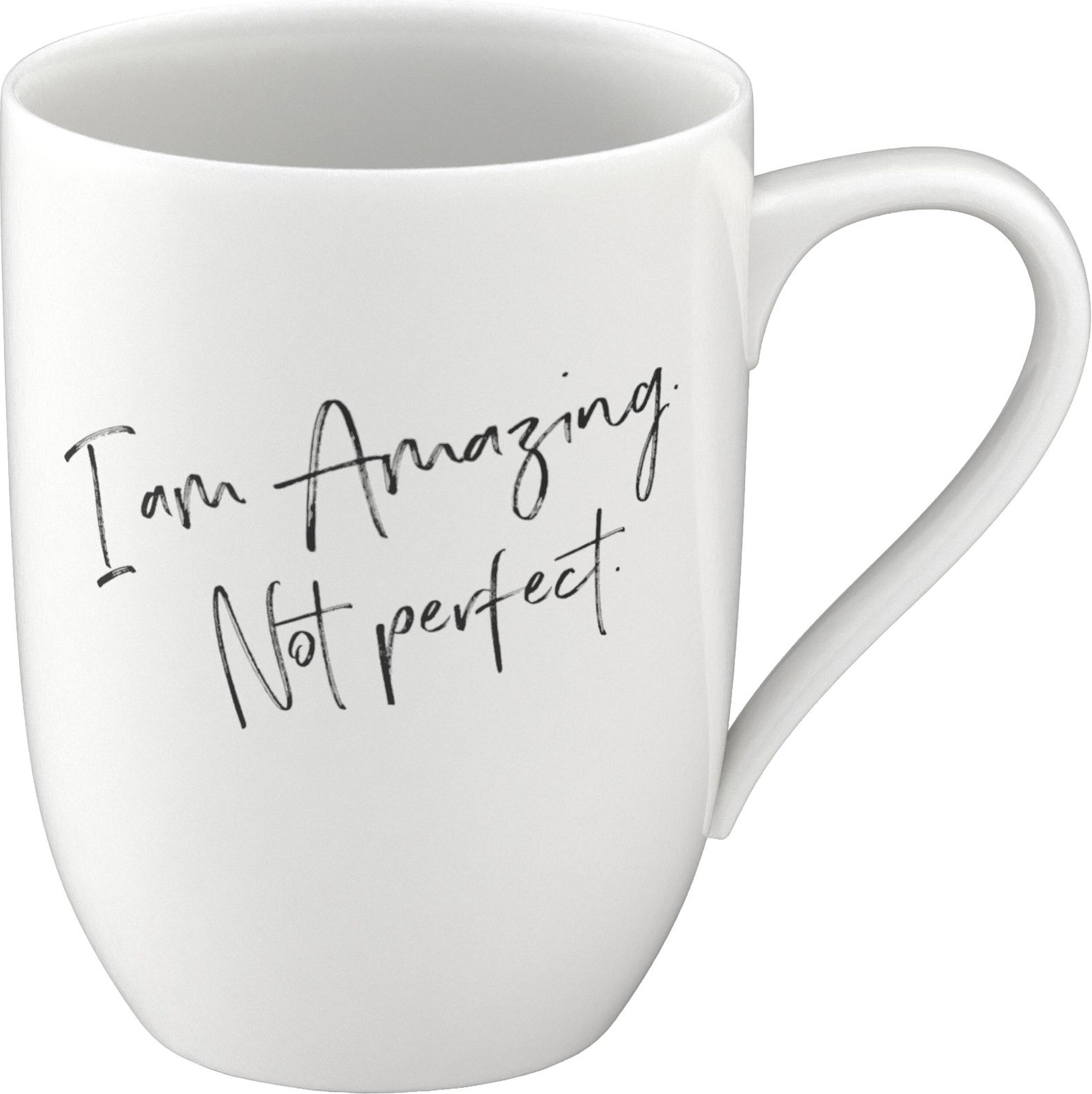 Kubek Statement I Am Amazing Not Perfect 340 ml
