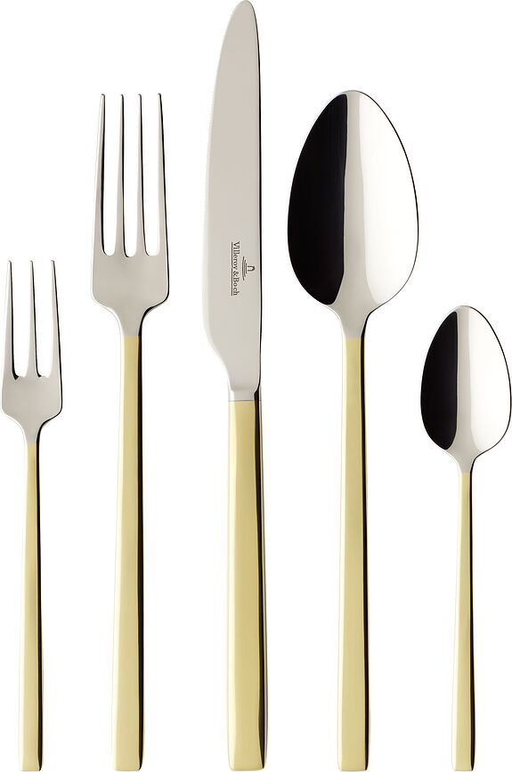 La Classica Partially Gold Plated Besteck-Set 30 El.