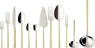 La Classica Pribor za Jelo djelomično pozlaćeni Set od 70 dijelova