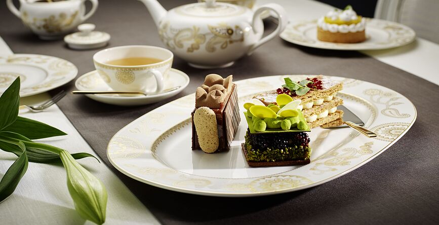 La Classica Pribor za Jelo djelomično pozlaćeni Set od 70 dijelova