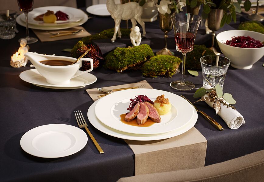 La Classica Set jedilnega pribora, delno pozlačen, 30 kosov